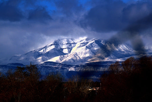 Snow-Covered Nevada Desert — Fine Art Landscape Print