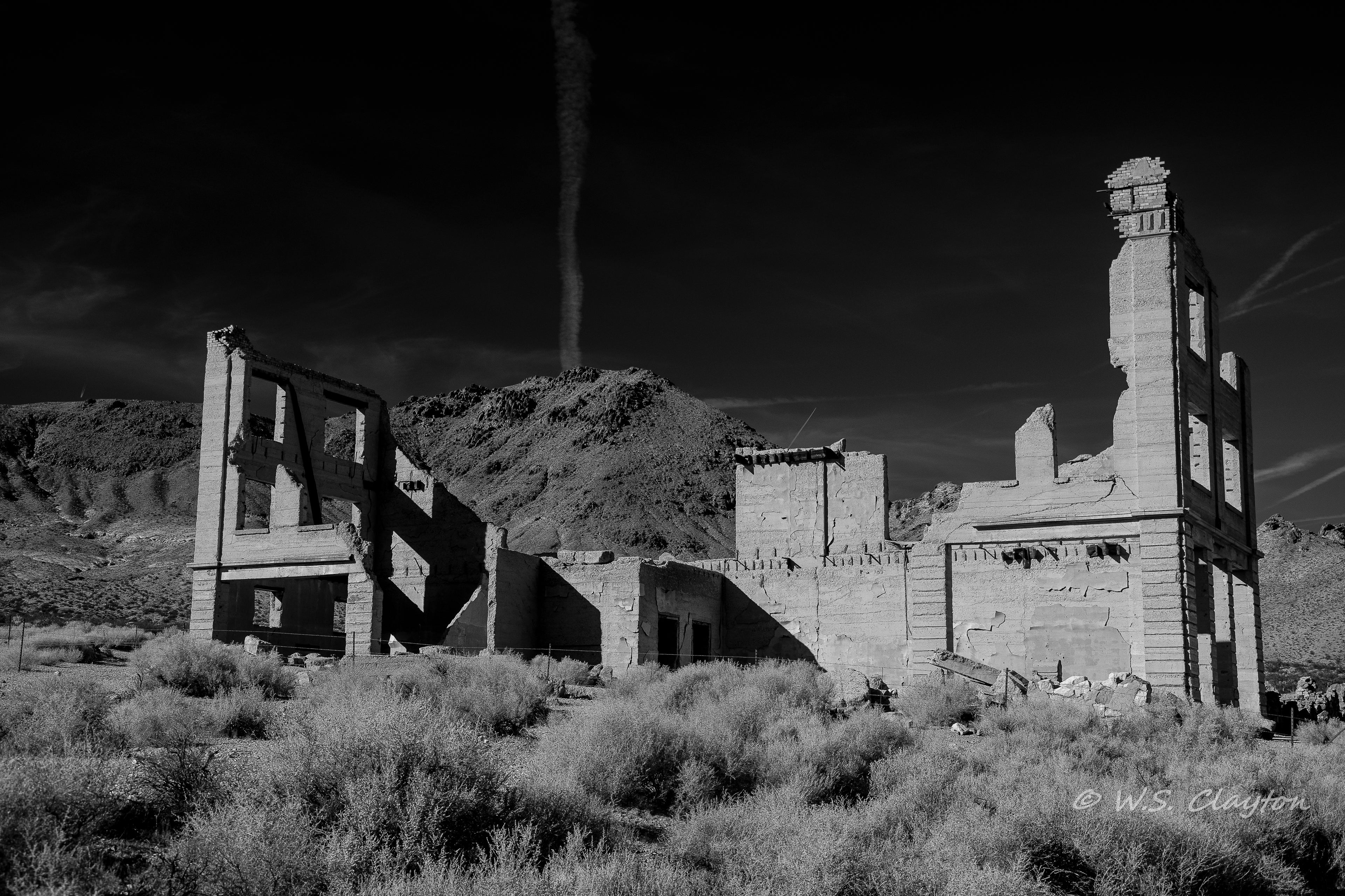 Rhyolite Ghost Town — Nevada Desert Fine Art Print