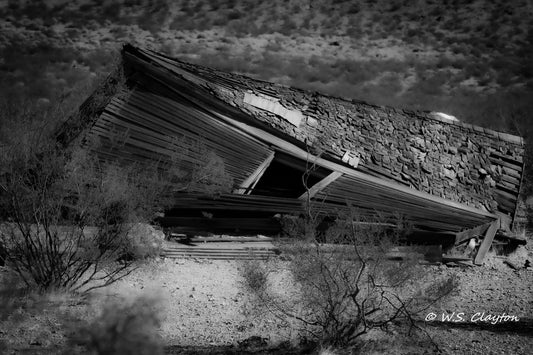 Miner's Shack, Rhyolite Ghost Town — Nevada Desert Fine Art Print
