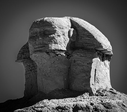 Nevada Sphinx Rock Formation — Desert Landscape Fine Art Print