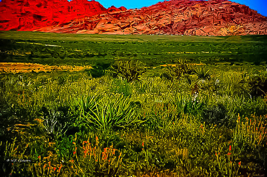 Red Rock Canyon Nevada — Desert Landscape Fine Art Print